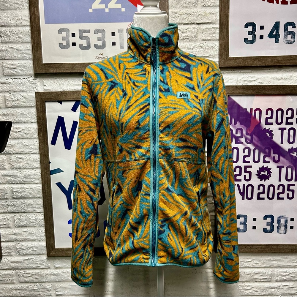 REI Women's full zip fleece jacket